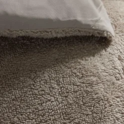 TodayHousse de couette Polyester TEDDY BIEN AU CHAUDBeige
