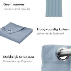 TodayRideau en Polyester TODAY Essential, bleu Denim