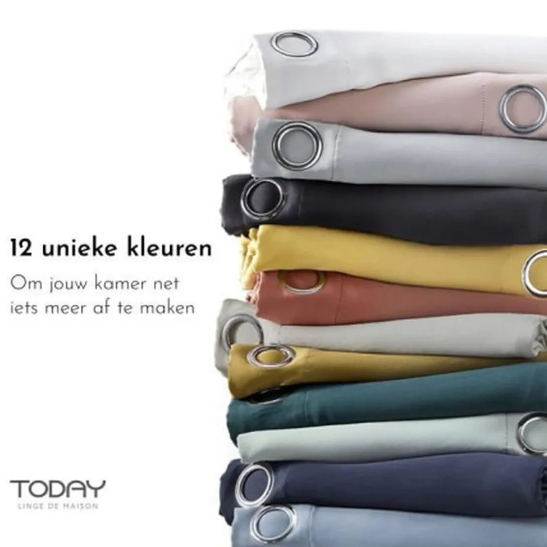 TodayRideau en Polyester TODAY Essential, bleu Denim