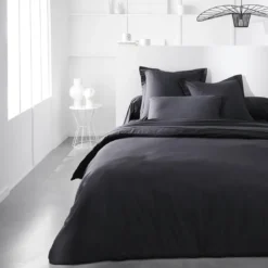 TodayTaie D'Oreiller Prestige en Percale De Coton Percale Fusain