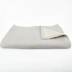 Toison d’orDessus de lit micro-motif jacquard PERIGORD perle