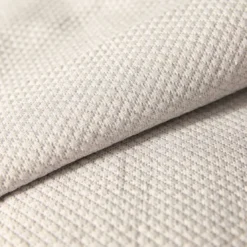 Toison d’orDessus de lit micro-motif jacquard PERIGORD perle