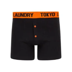 Tokyo LaundryPack boxer homme orange en coton