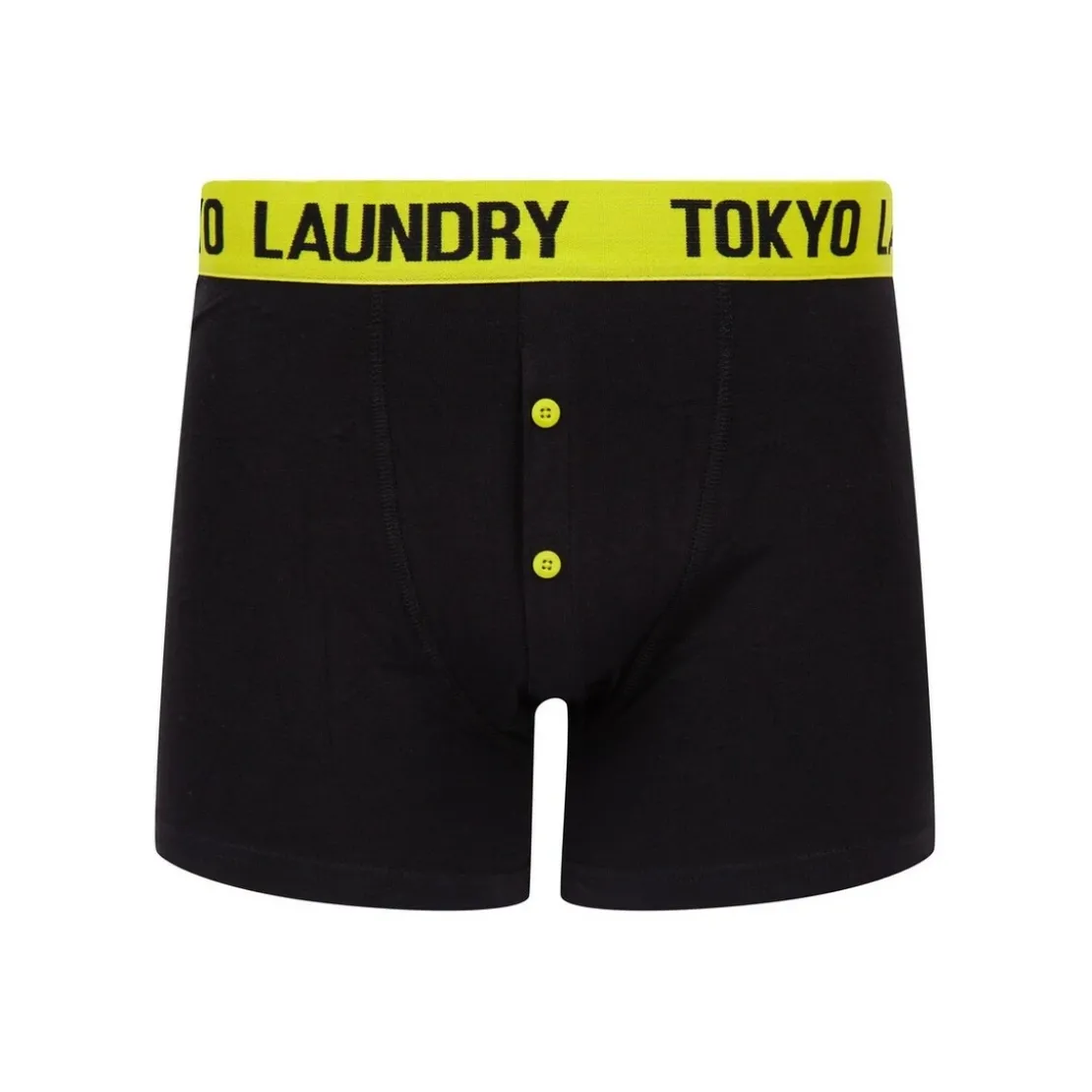Tokyo LaundryPack boxer homme vert en coton