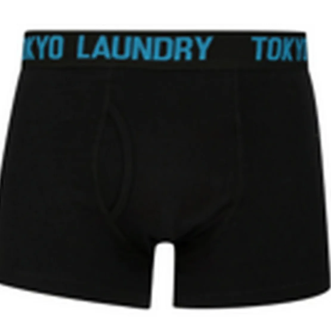 Tokyo LaundryPack de 2 boxers en coton violetnoir