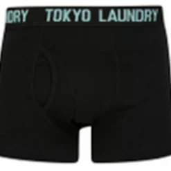 Tokyo LaundryPack de 2 boxers en coton bleu