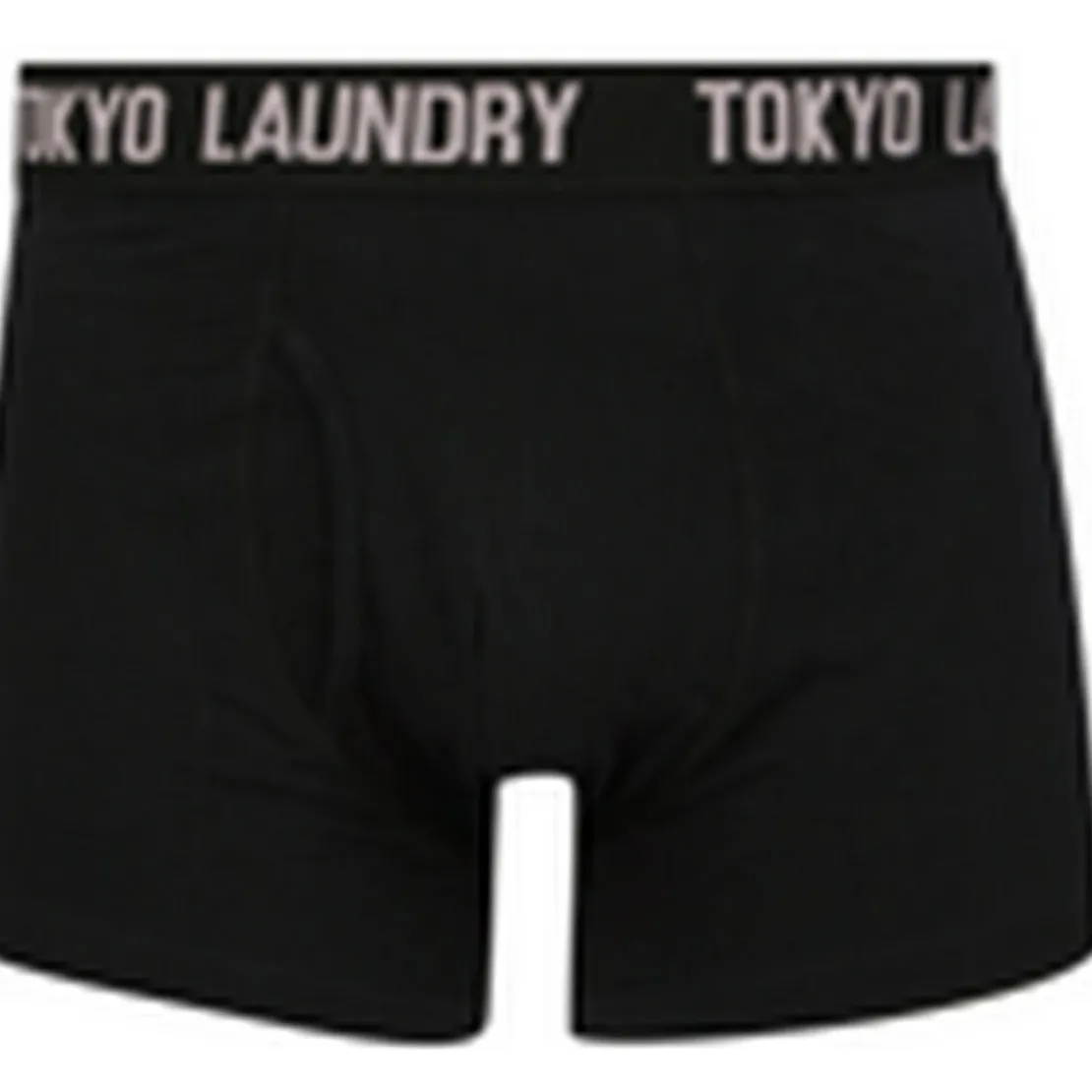 Tokyo LaundryPack de 2 boxers en coton jaunenoir