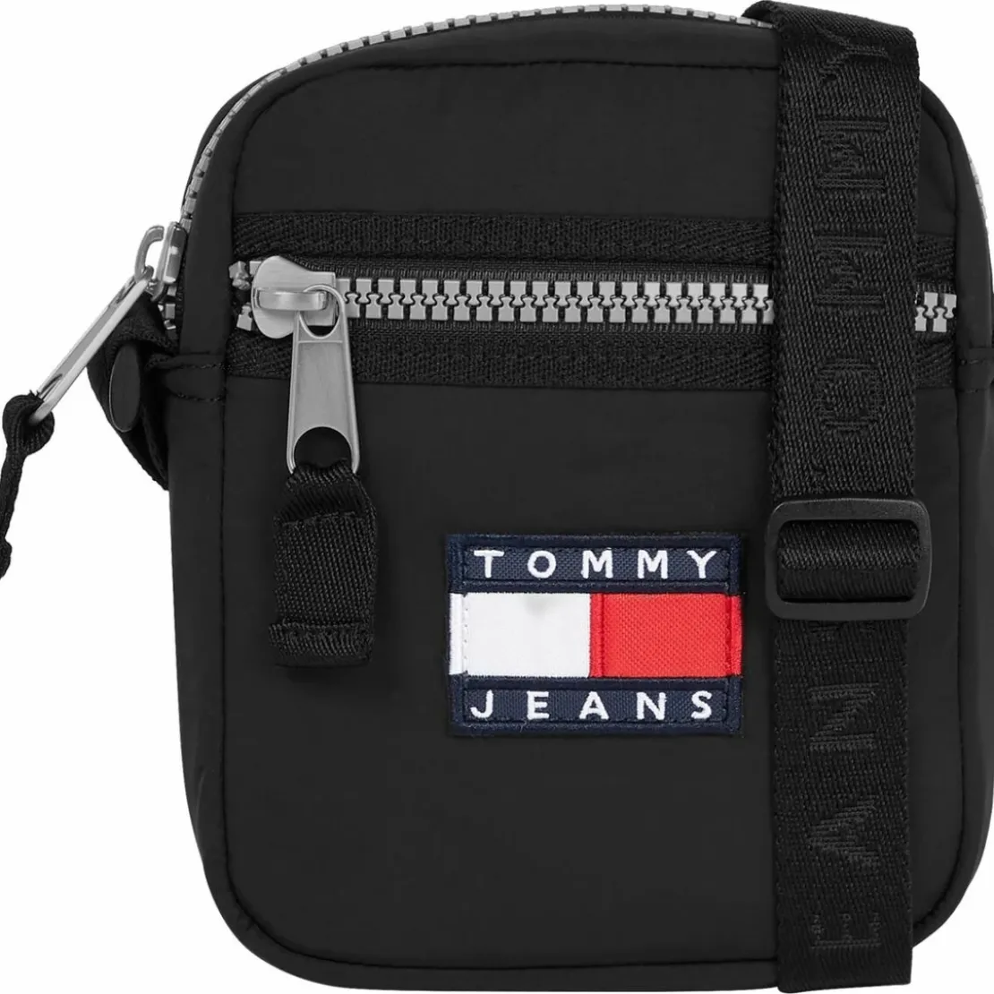 Tommy Hilfiger MaroquinerieSac reporter avec poche zippée noir