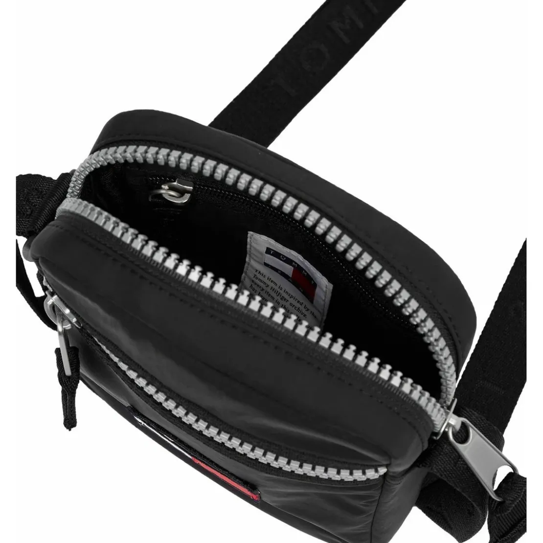 Tommy Hilfiger MaroquinerieSac reporter avec poche zippée noir