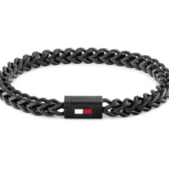 Tommy Hilfiger MontresBracelet Femme Tommy Hilfiger Braided Metal - 2790649S Acier Noir