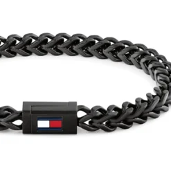 Tommy Hilfiger MontresBracelet Femme Tommy Hilfiger Braided Metal - 2790649S Acier Noir