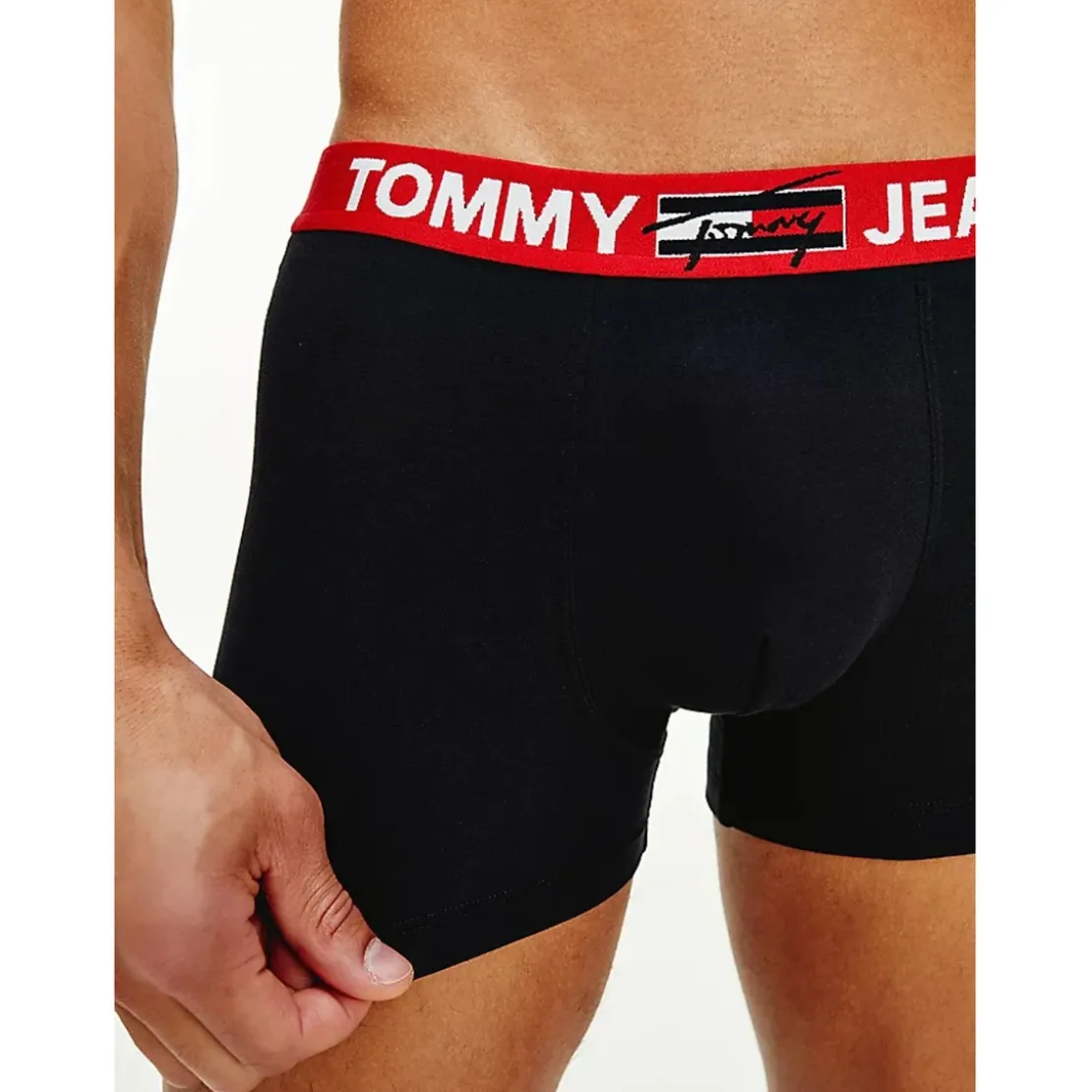 Tommy Hilfiger UnderwearBoxer - Noir Tommy Hilfiger Underwear en coton bio