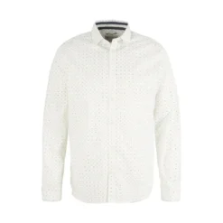 Tom TailorChemise imprimée marron en coton