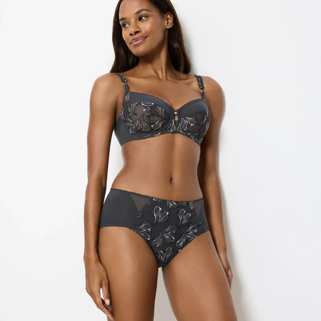 TriumphSoutien-gorge avec armatures gris- Wild Iris Florale