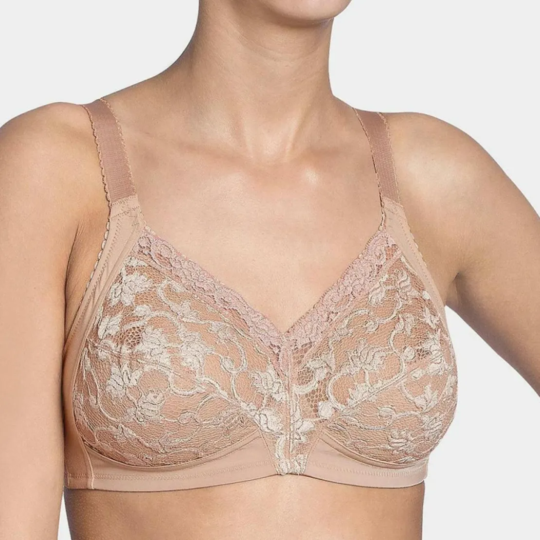 TriumphSoutien-gorge emboîtant sans armatures beige- Delicate Doreen