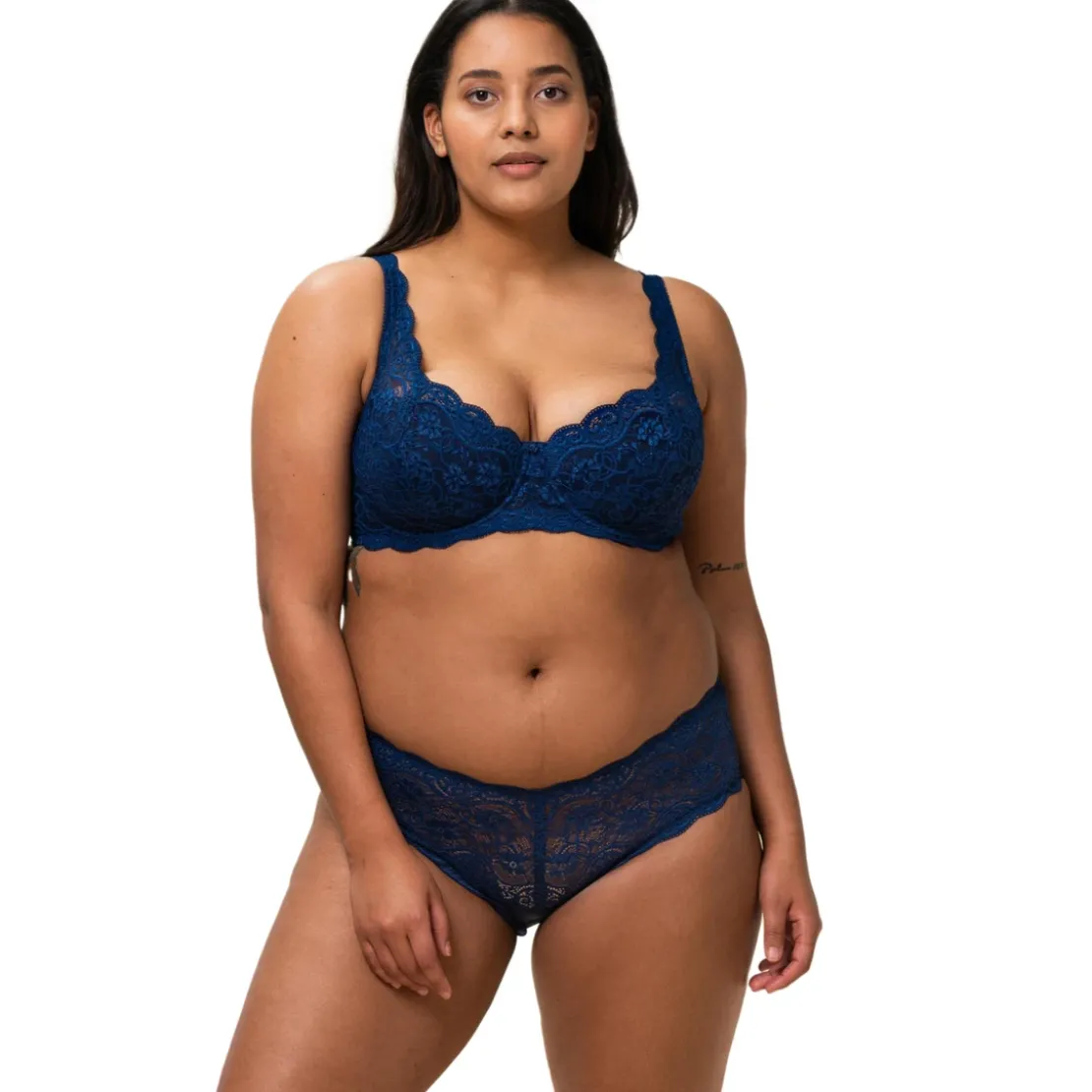 TriumphSoutien-gorge rembourré avec armatures bleu marine- Amourette 300
