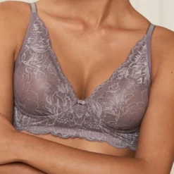 TriumphSoutien-Gorge Sans Armatures Gris Triumph - Amourette Charm