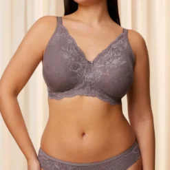 TriumphSoutien-Gorge Sans Armatures Gris Triumph - Amourette Charm