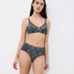 TriumphSoutien-gorge sans armatures gris- Wild Iris Florale