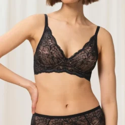 TriumphSoutien-gorge sans armatures Noir Amourette Charm N03- AMOURETTE CHARM