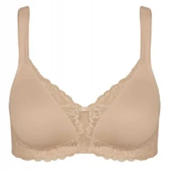 TriumphSoutien-gorge sans armatures Beige Modern Lace+Cotton N- MODERN LACE+COTTON