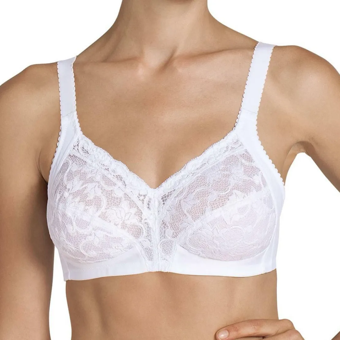 TriumphSoutien-Gorge Sans Armatures Blanc Delicate Doreen N- Delicate Doreen