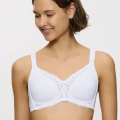 TriumphSoutien-gorge sans armatures Blanc Modern Lace+Cotton N- Modern Lace + Cotton