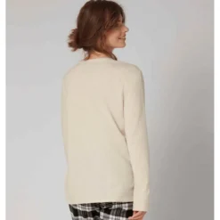 TriumphTop manches longues Nude Triumph en coton- MIX & MATCH