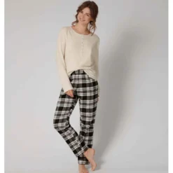 TriumphTop manches longues Nude Triumph en coton- MIX & MATCH
