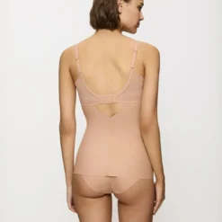 TriumphTop Sans Armatures beige Triumph Shape Smart Bra-Shirt- FIT SMART