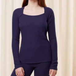 TriumphT-shirt Manches Longues - Bleu