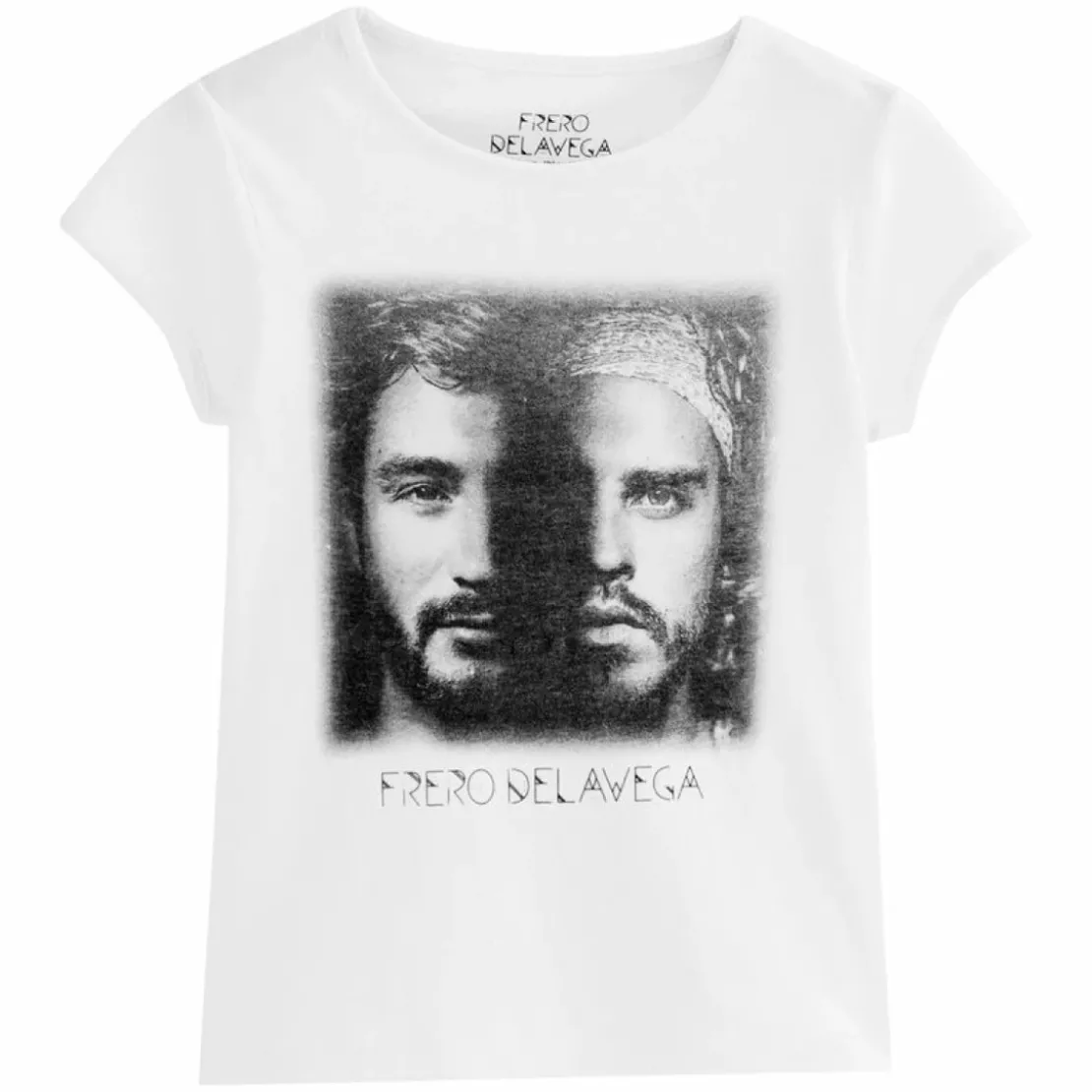 Universal MusicT-Shirt Frero Delavega à manches courtes fille Universal - Blanc en coton