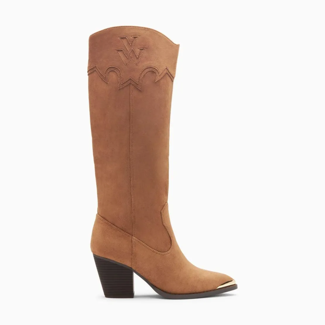 Vanessa WuBottes santiags Maud camel à talon
