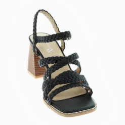 Vanessa WuSandales Femme - Multibrides tressées noir