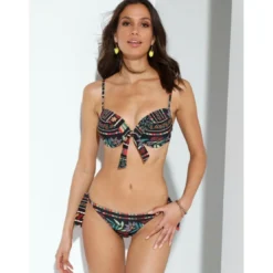 VencaBas de bikini à nouer sur les côtés - Noir