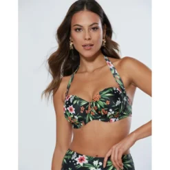 VencaHaut de bikini à armatures avec rembourrage noir