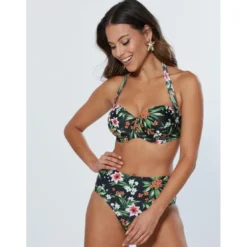 VencaHaut de bikini à armatures avec rembourrage noir