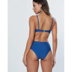 VencaHaut de bikini à armatures avec bretelles amovibles bleu marine