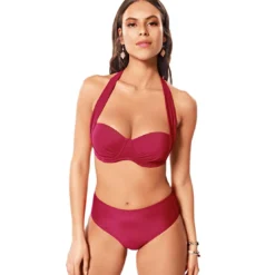 VencaHaut de bikini bandeau à armatures-multicolore