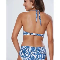 VencaHaut de bikini push up avec armatures et rembourrage bleu