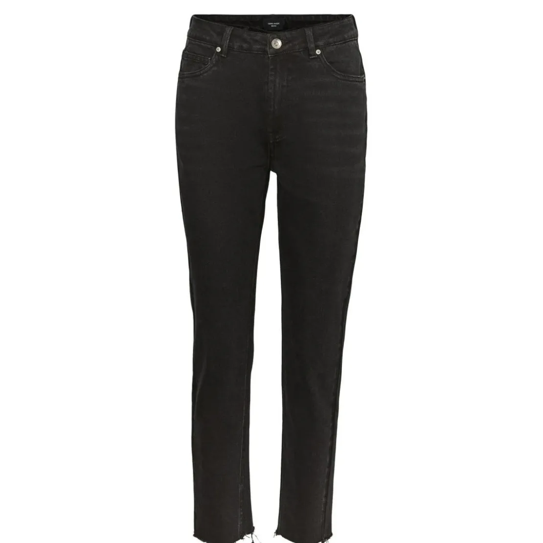 Vero ModaJean coupe droite Straight Fit Taille haute Longueur cheville noir Ria