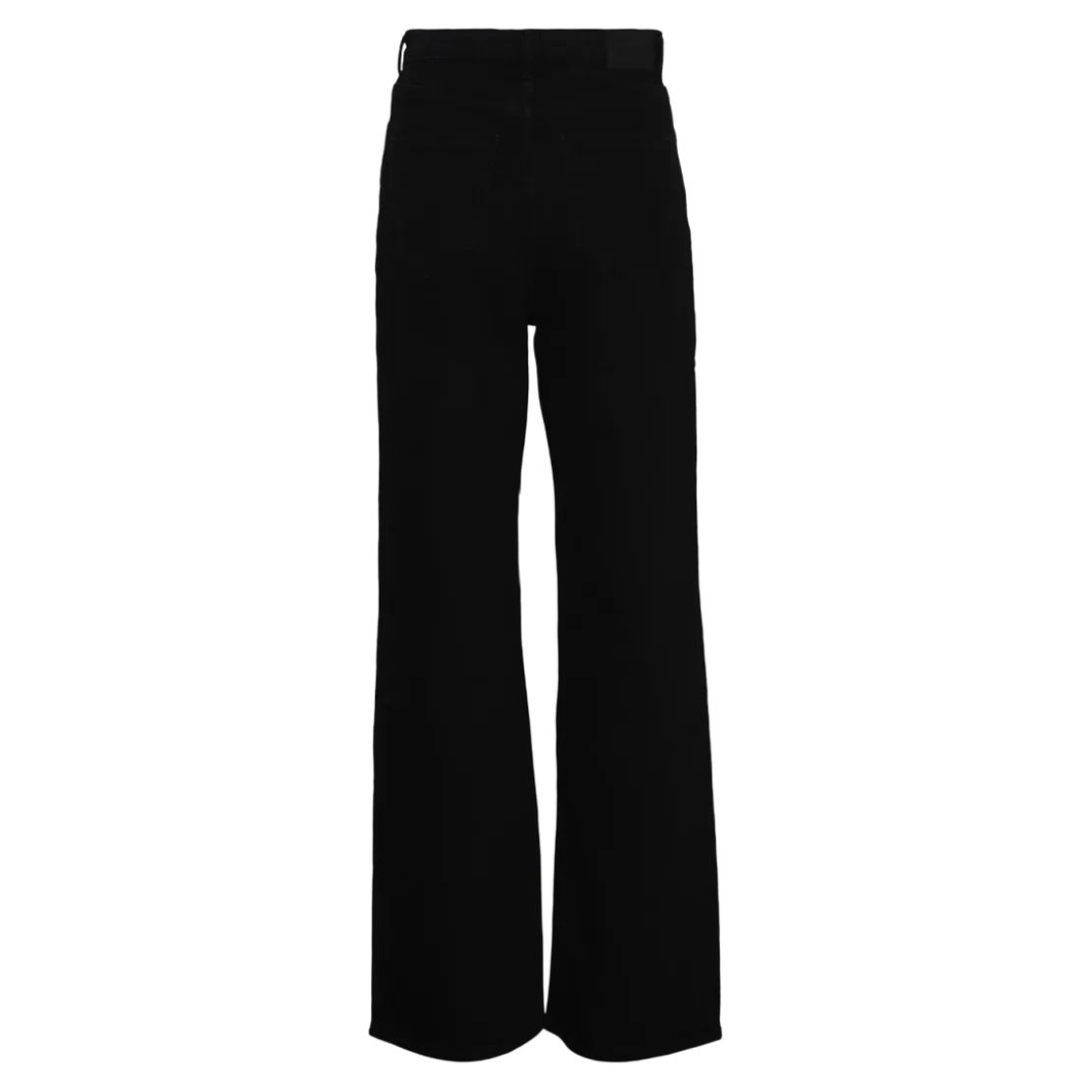 Vero ModaJean à coupe large wide leg fit noir en coton Ora
