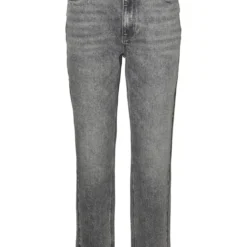 Vero ModaJean mom en coton Linda gris Hazel