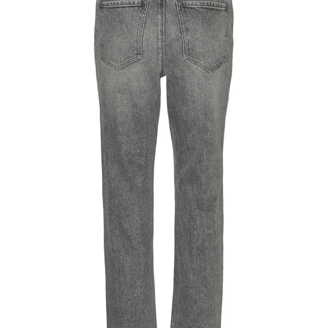 Vero ModaJean mom en coton Linda gris Hazel