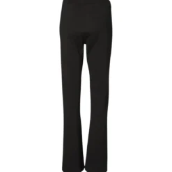 Vero ModaPantalon Flared Fit Taille moyenne noir en viscose