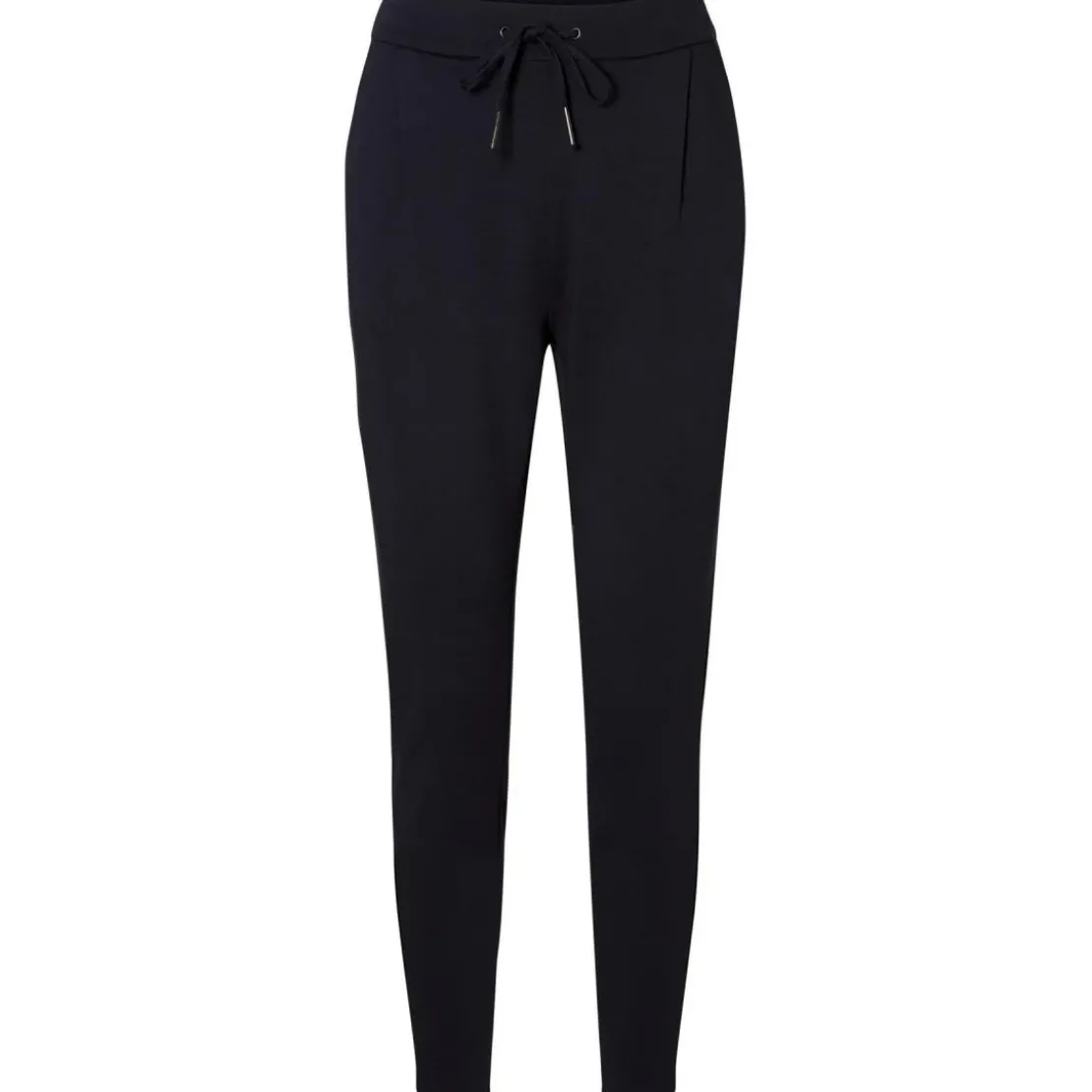 Vero ModaPantalon Loose Fit Taille moyenne Pleine longueur bleu en viscose Zola