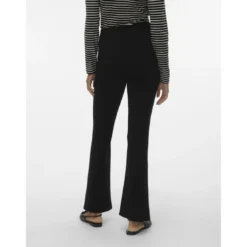 Vero ModaPantalon wide leg fit noir