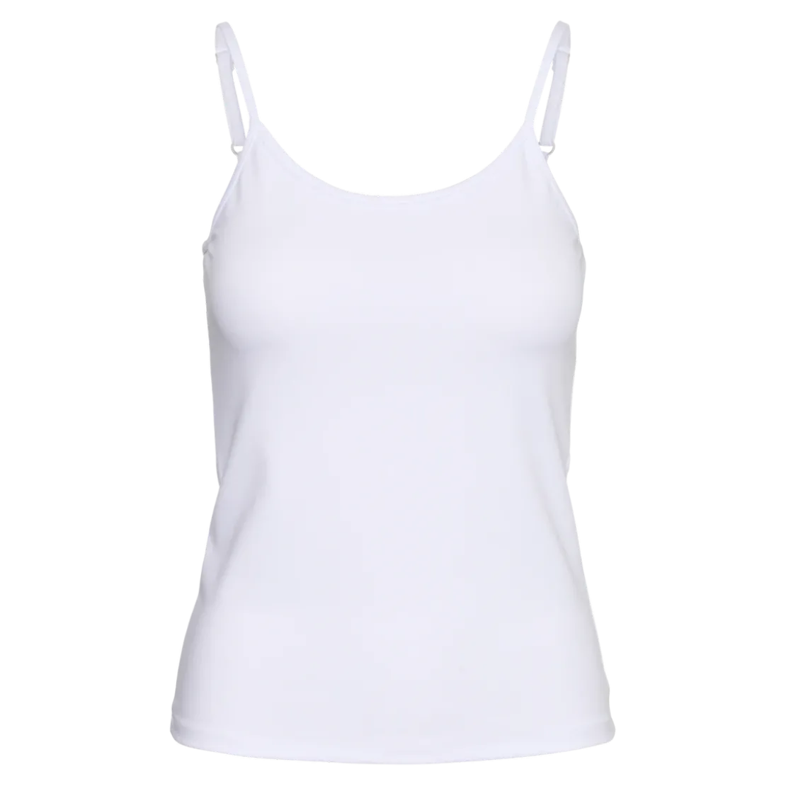 Vero ModaTop col rond manches courtes blanc Opal