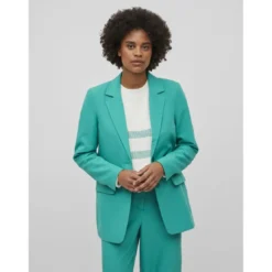 VilaBlazer classique oversize fit turquoise