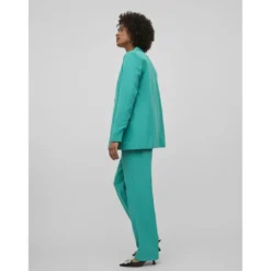 VilaBlazer classique oversize fit turquoise